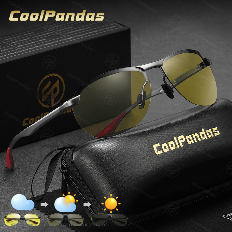 Sunglasses Aviator Polarized - New Trend Intelligent Aviation Sunglasses Men