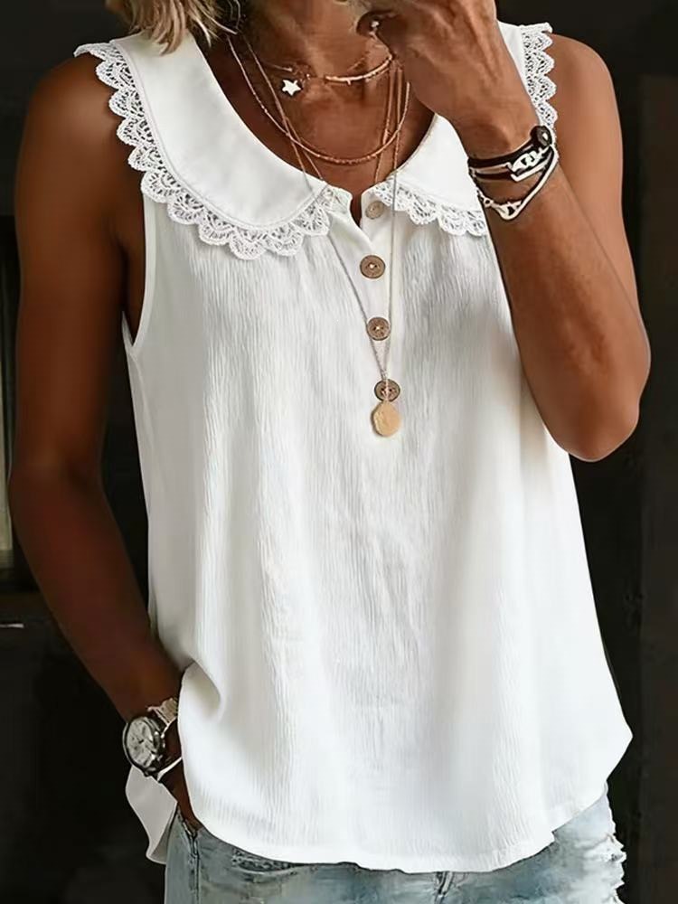 New 2026 Women's Summer Sleeve - Shirt Camp Collar ulasan dan harga
