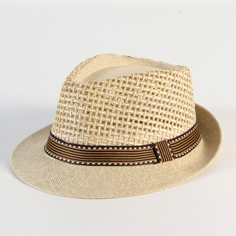 Straw Hats Fedora Hat Panama C - Bucket Hat Straw ulasan dan harga