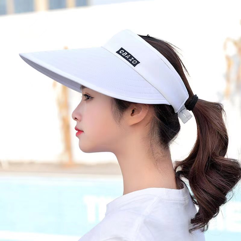 2024 NEW women summer sun viso - Packable Hat Nylon ulasan dan harga