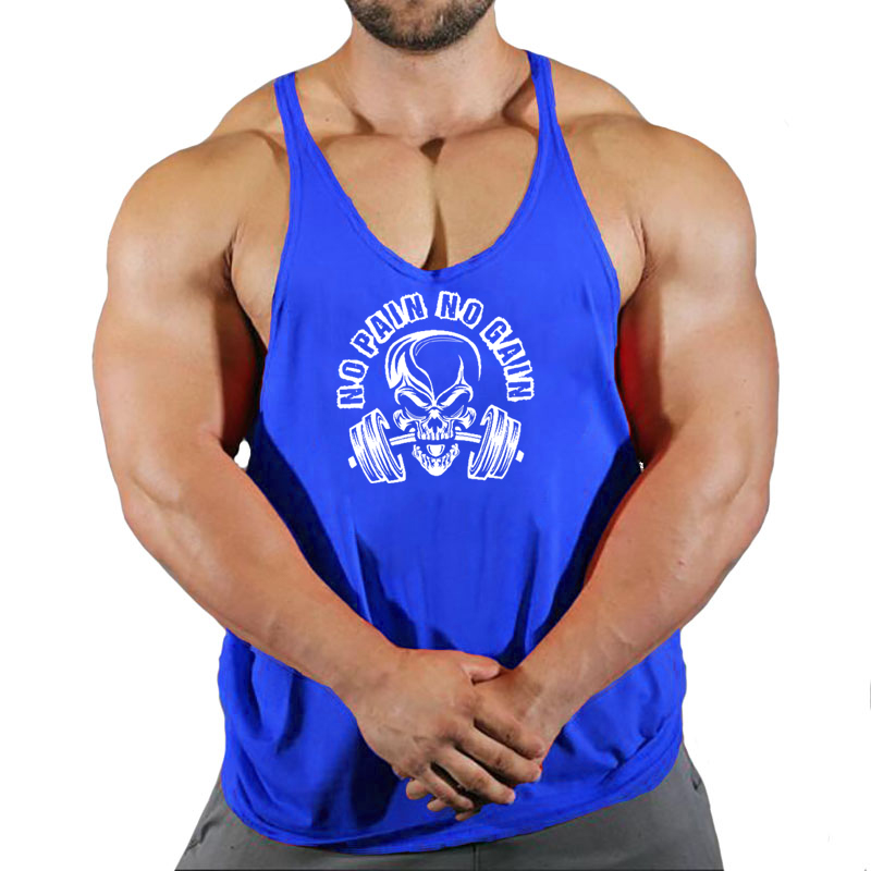 New Hot Sale Mens Printed Tank - Tank Top Muscle ulasan dan harga