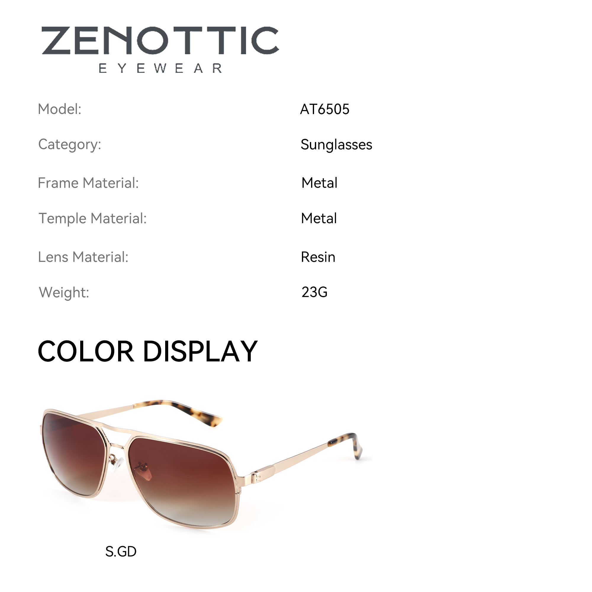 ZENOTTIC（XL Size）High Quilty M - Sunglasses Aviator Polarized ulasan dan harga