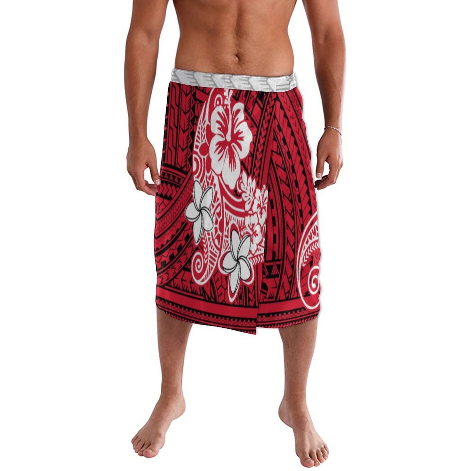 Polynesian Island Customized M - Sarong Men Wrap ulasan dan harga