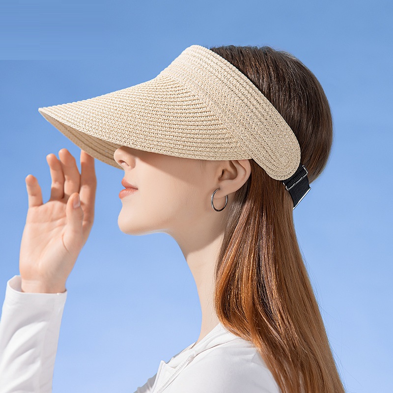 Women's UPF50 Wide Brim Sun Ha - Bucket Hat Straw ulasan dan harga
