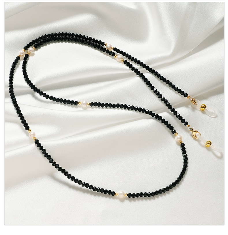 Pearl Crystal Glasses Chain wo - Sunglass Retainer Cord ulasan dan harga