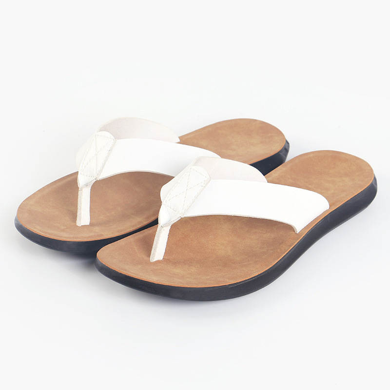 38-47 New Italian Leather Flip - Flip Flop Leather Men ulasan dan harga