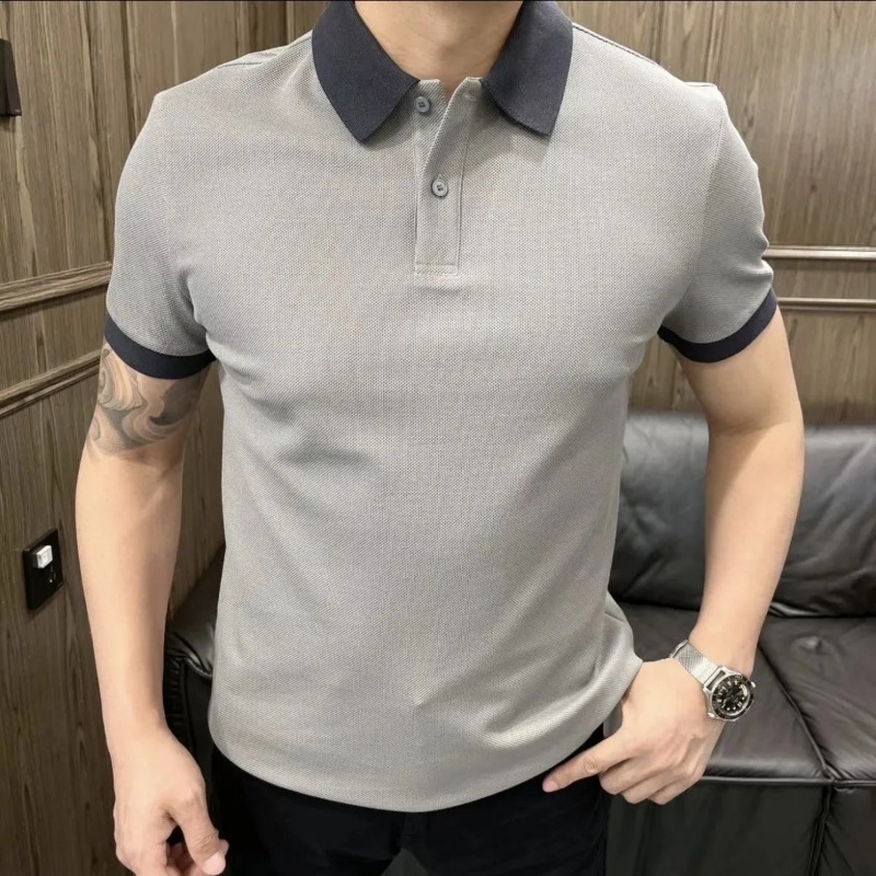 Men's Plus Size Pique Polo Shi - Polo Shirt Pique ulasan dan harga