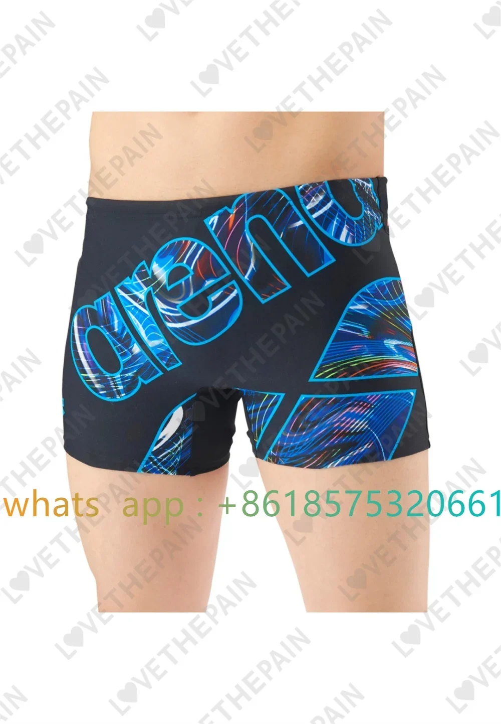 Men Jammer Training Swimwear T - Swim Trunk Quick Dry ulasan dan harga