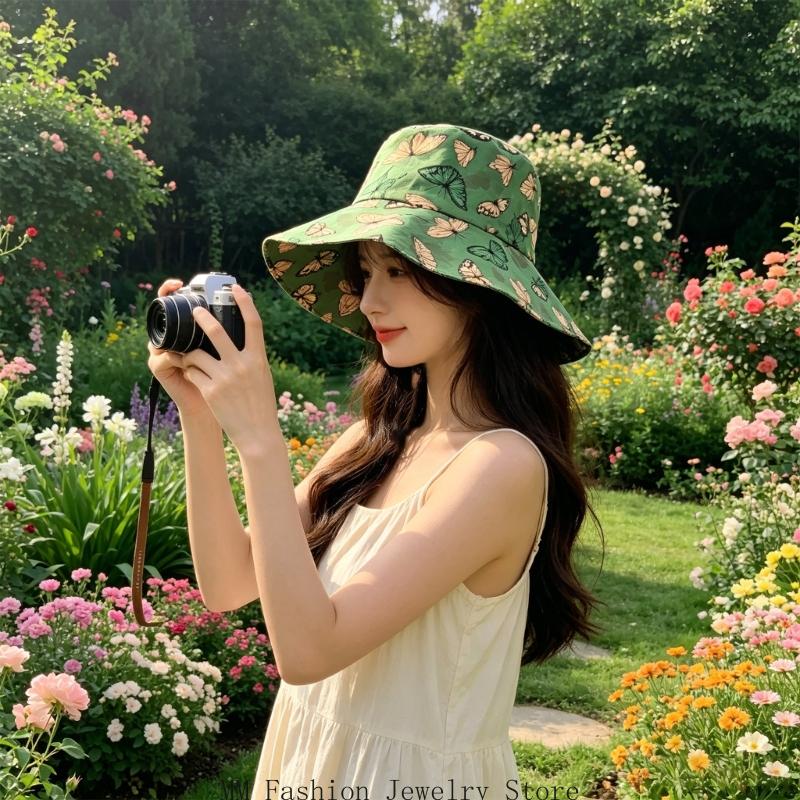 Printed Fisherman Hat With Pac - Packable Hat Nylon ulasan dan harga