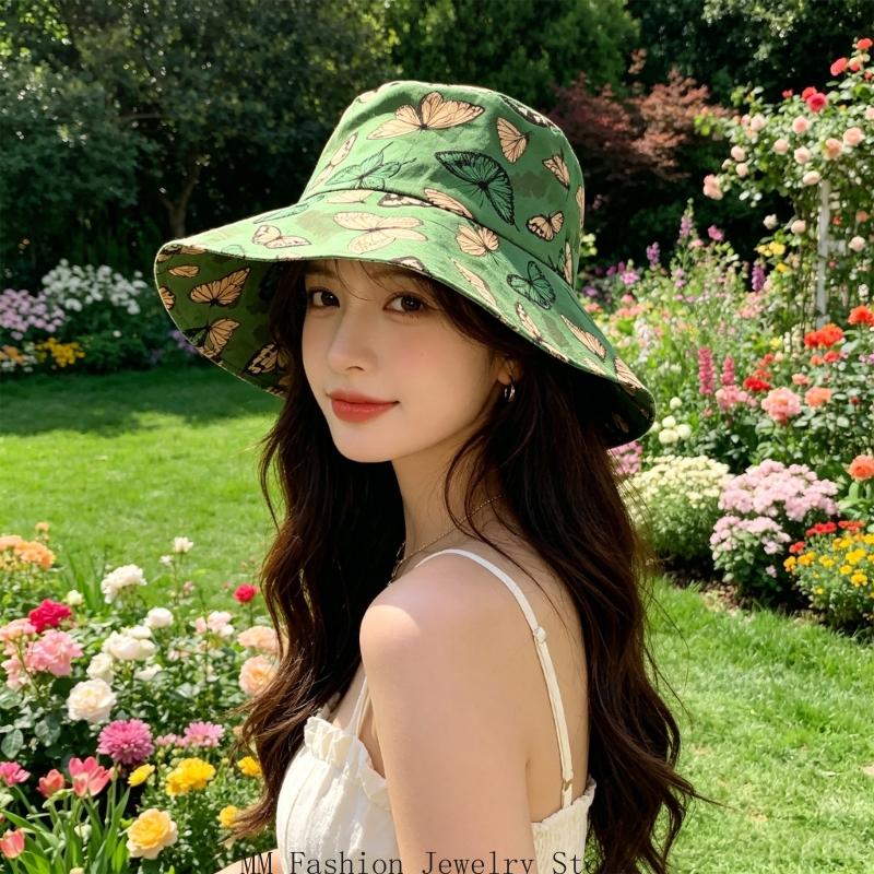 Printed Fisherman Hat With Pac - Packable Hat Nylon ulasan dan harga