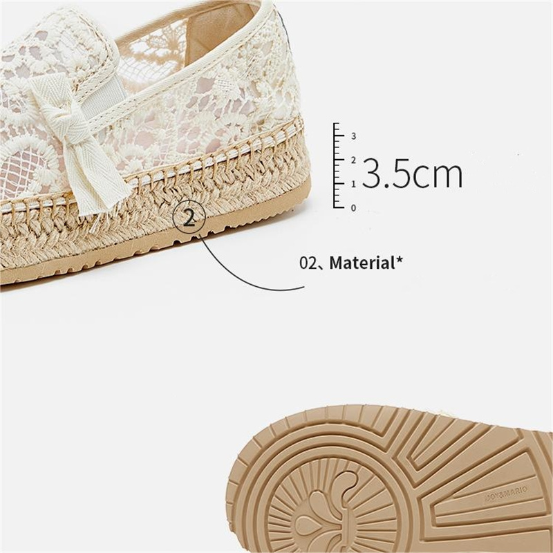Joy&Mario Platform Women Loafe - Espadrille Slip On ulasan dan harga