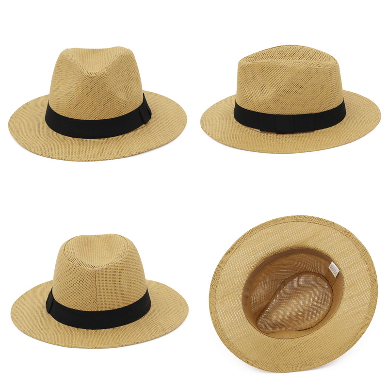 Summer Straw Panama Hat for Wo - Bucket Hat Straw ulasan dan harga