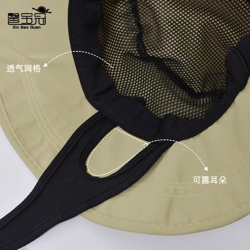 Waterproof Wide Brim Sun Bucke - Packable Hat Nylon ulasan dan harga