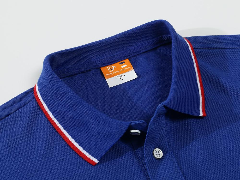 High-end T-shirt work clothes  - Polo Shirt Pique ulasan dan harga