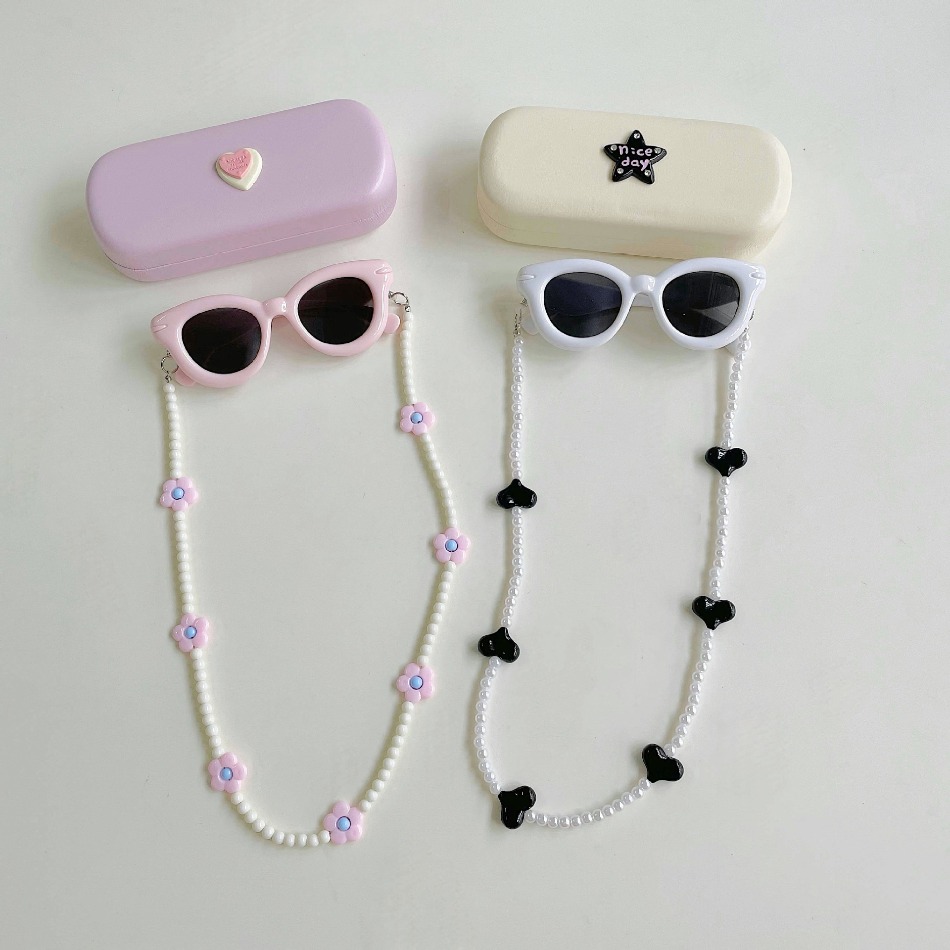 Cute Girls Heart Shape UV400 S - Sunglass Retainer Cord ulasan dan harga