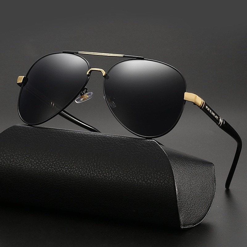 Polarized Sun Eyeglass Driving - Sunglasses Aviator Polarized ulasan dan harga